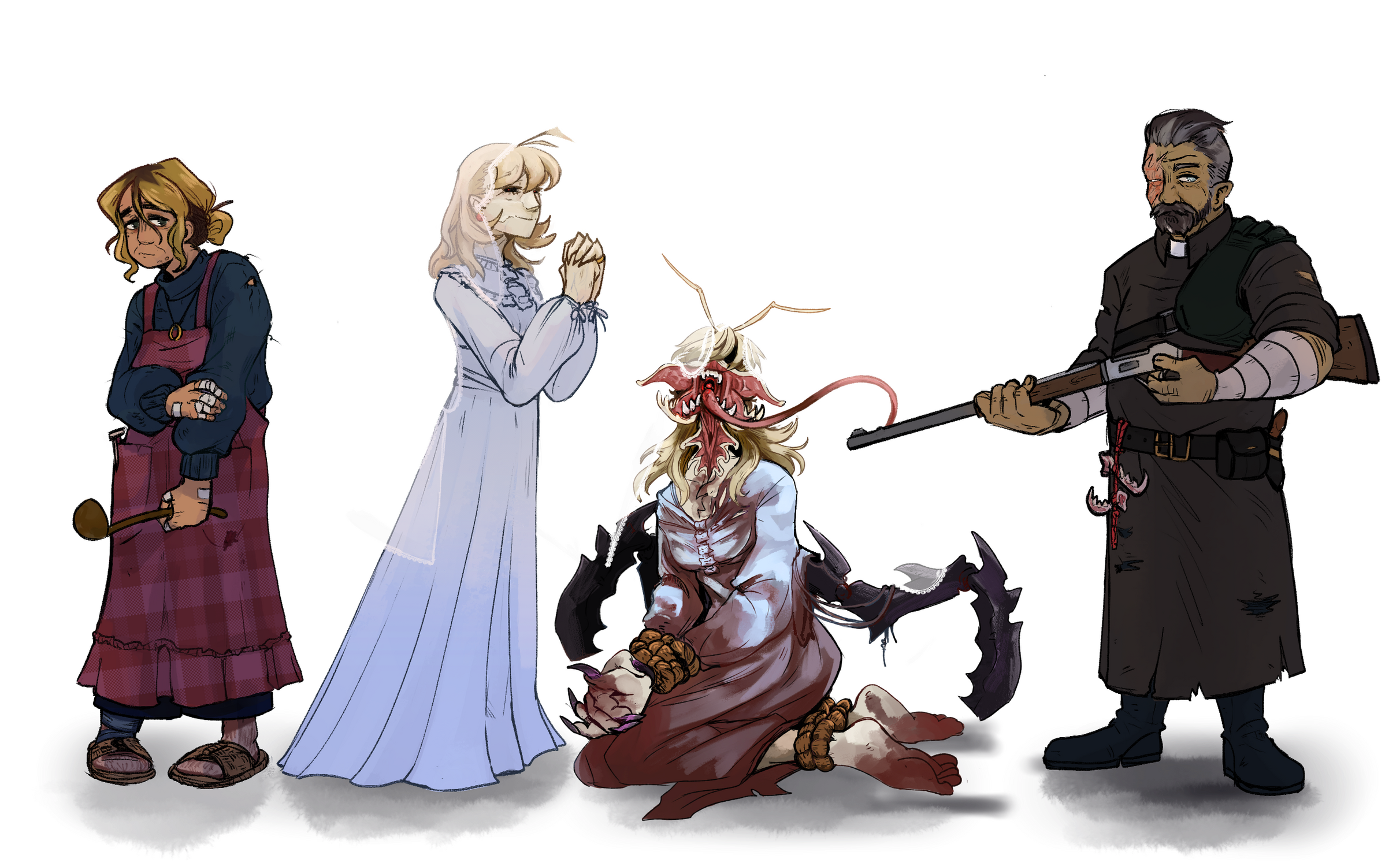 Stewed Hearts Character Lineup